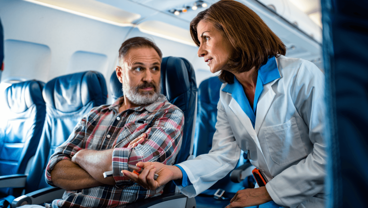 I'm An Infectious Disease Doctor. Here's What Happened When I Sat Next To A Vaccine Skeptic On A Plane.