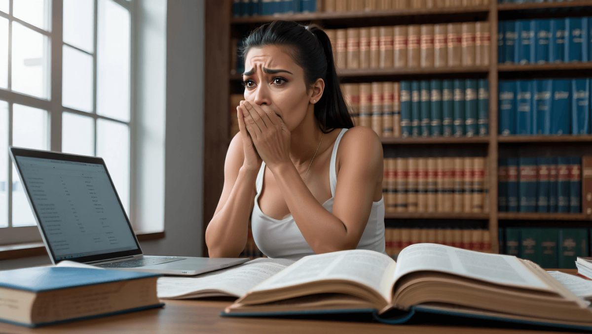 
		Watch Kim Kardashian break down in tears while studying for bar exam â only to fail it	