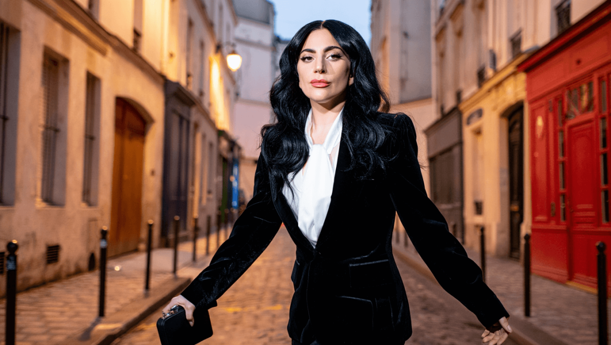 
		Lady Gaga debuts dark hair transformation while stepping out in Paris	