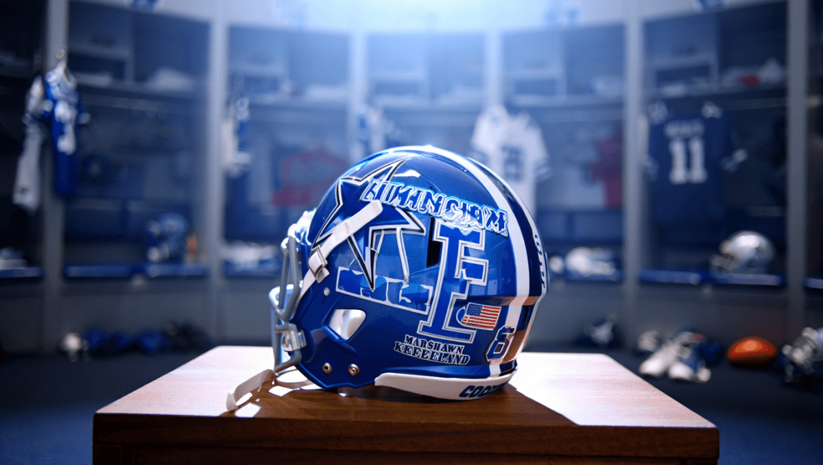 Marshawn Kneeland helmet decals: How Cowboys are honoring defensive end after tragic death image