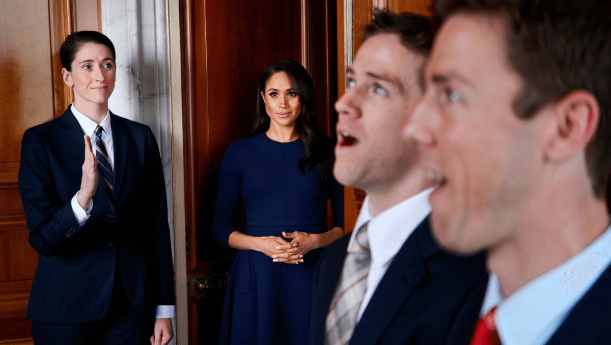 Meghan Markle’s staff announces royal before she enters room