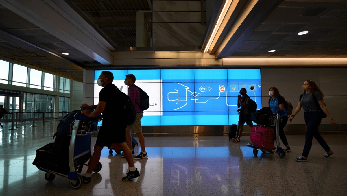 Pittsburgh's sleek $1.7B new terminal directs flyers with futuristic new signage