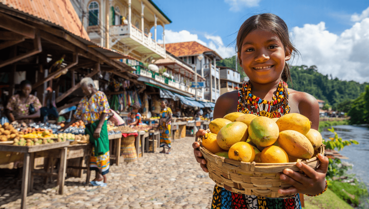 Flamingos in Suriname