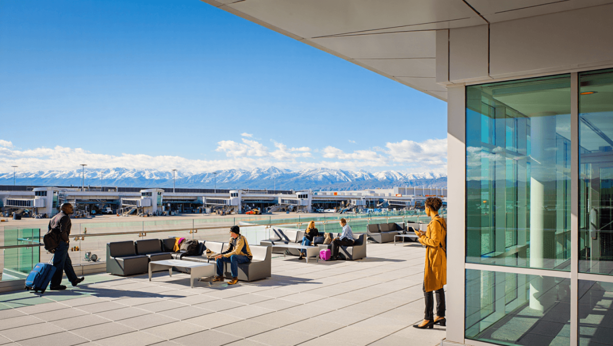 Denver airport to add 11 gates and a new patio with mountain views