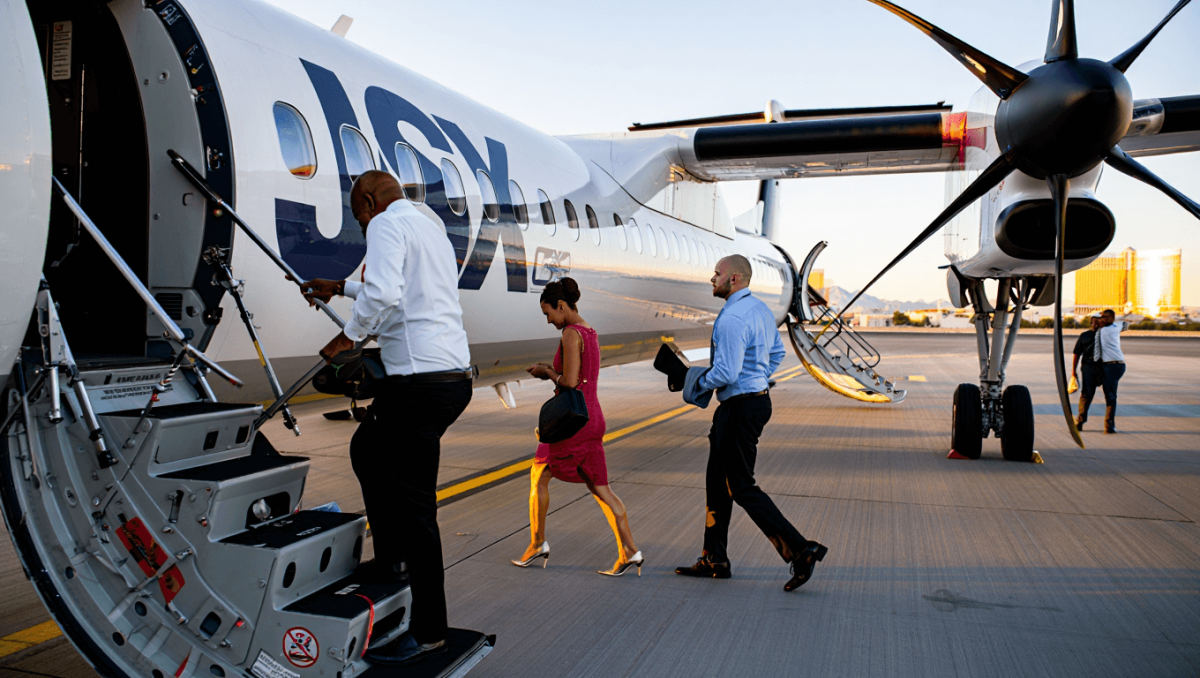 JSX expands new turboprop flights to Las Vegas and Scottsdale
