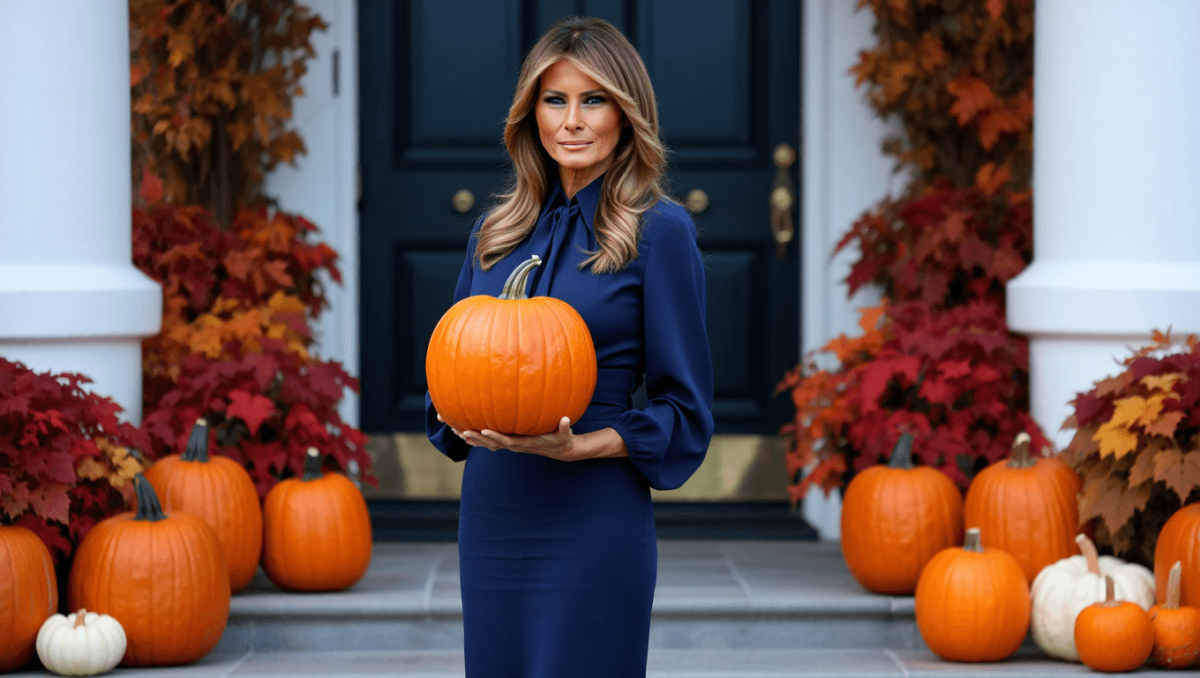 People Keep Pointing Out This 1 Thing After Seeing Melania Trump's 2025 Halloween Decorations