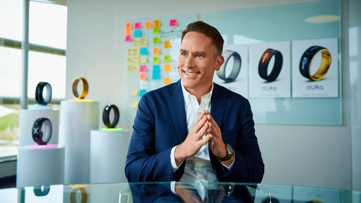 Doug Sweeny is the marketer behind Oura’s $1B year