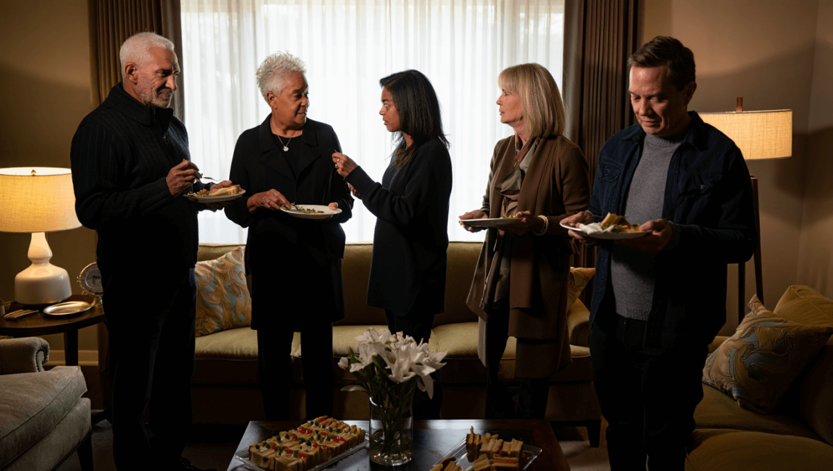 
		Rob and Michele Reiner’s family and friends gather at home just one week after their tragic deaths	
