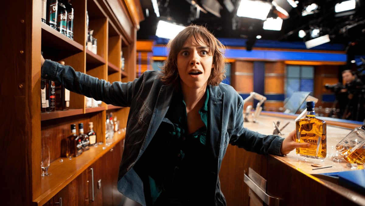 ‘SNL’ star Sarah Sherman dresses up as the viral drunk raccoon in chaotic ‘Weekend Update’