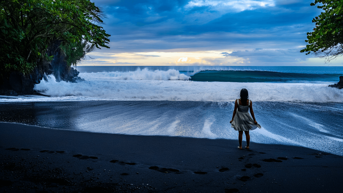 Waterfall in Hilo, Hawaii