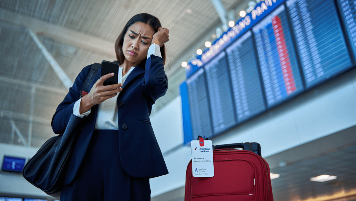 American Airlines beefs up its mobile app with new rebooking, bag-tracking tech