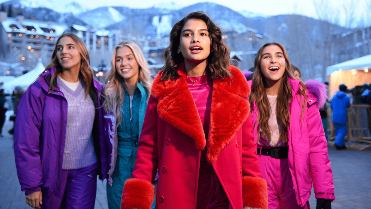 Brooks Nader and her sisters go ‘80s après’ at Kate Hudson and Cade Hudson’s Aspen New Year’s Eve party