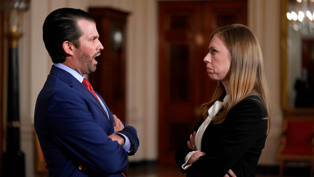 Donald Trump Jr. Is Throwing A Full-On Tantrum At Chelsea Clinton Over Her White House Renovation Comments