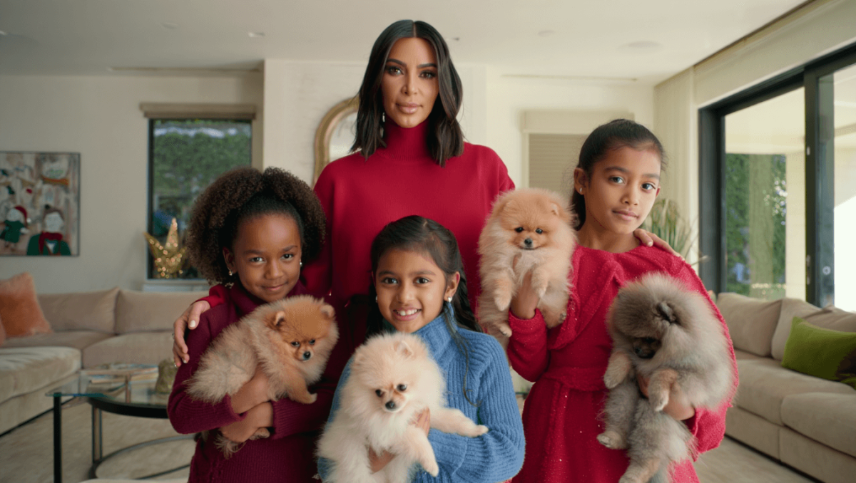 Kim Kardashian called out by PETA for gifting kids four dogs for Christmas: ‘Puppies are not plushies’