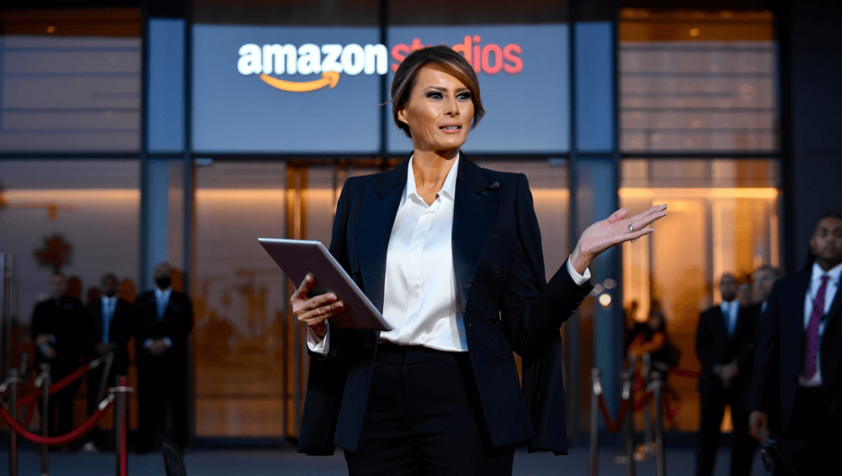 
		Melania Trump goes Hollywood â€” how she plans to roll out her ambitious Amazon film	