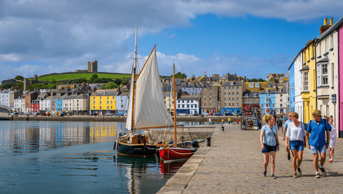 The Skyline Of St Peter Port, Guernsey