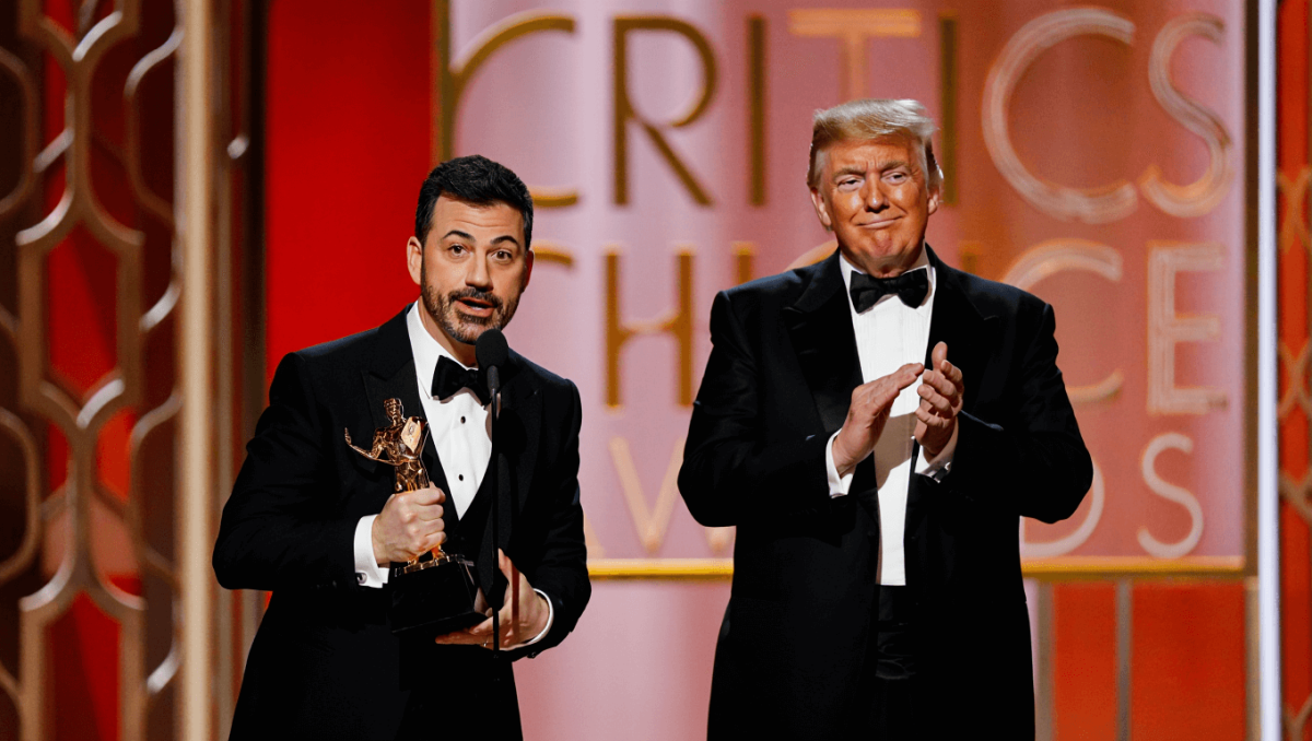 Jimmy Kimmel thanks Trump for Critics Choice Awards 2026 win