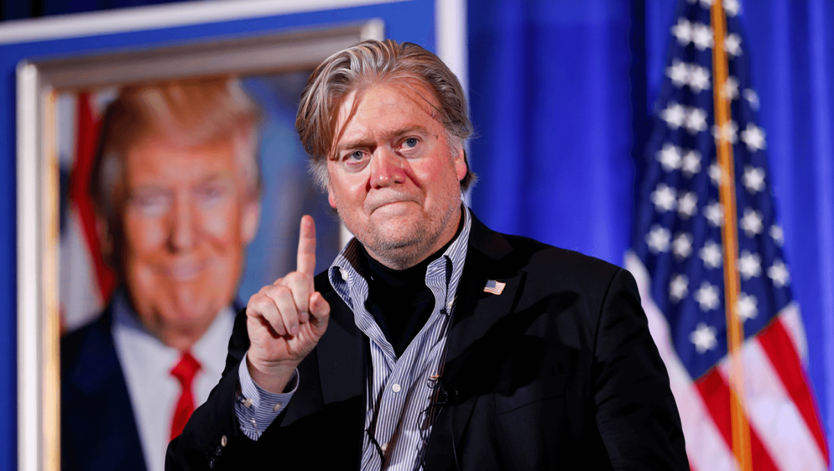 "They're Saying The Quiet Part Out Loud": Critics Are Begging Everyone To Wake Up After Steve Bannon Actually Said "There's A Plan" For Getting Trump A Third Term