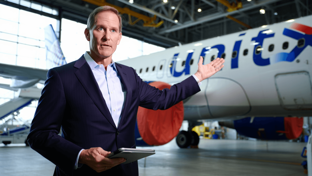 United Airlines CEO hints at 'new aircraft types' amid plan to 'shake-up the industry'