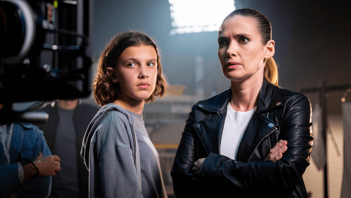 People think this Winona Ryder comment is a serious dig at co-star Millie Bobby Brown