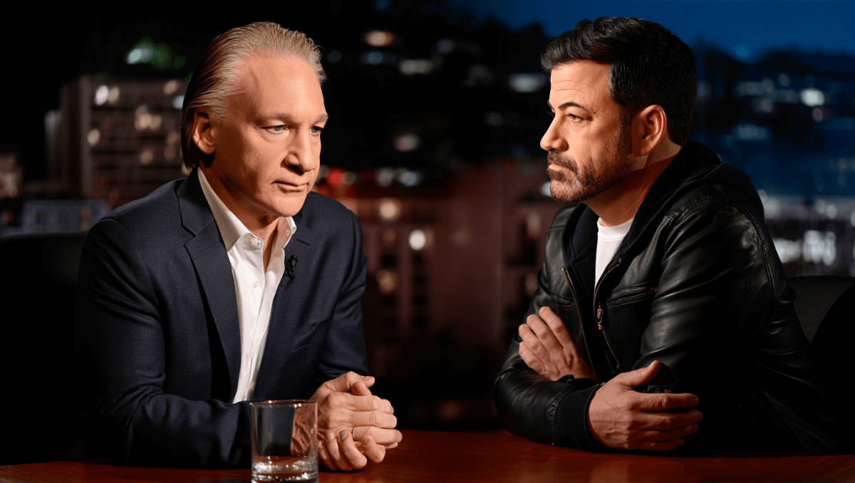 
		Bill Maher says ‘mad’ Jimmy Kimmel ‘may never talk’ to him again	