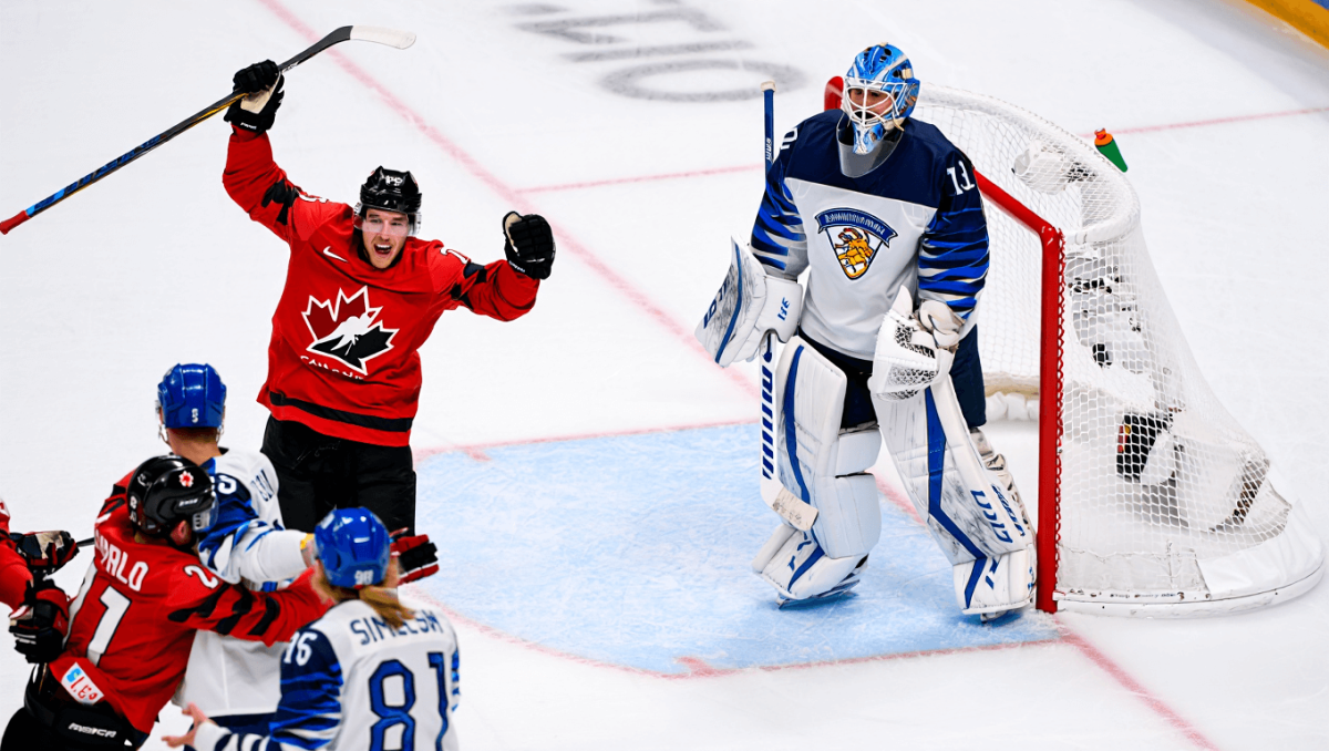 Canada vs. Finland final score, results: Canadians erase two-goal deficit, advance to gold-medal game image