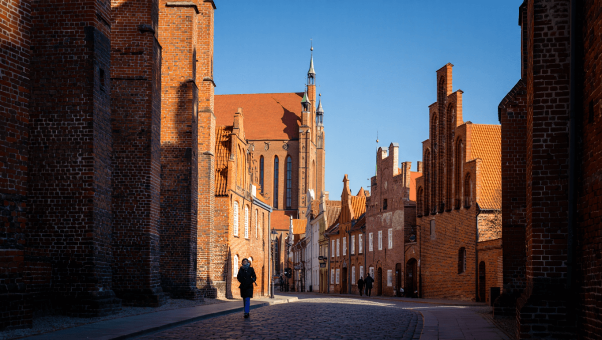 Aerial View Of Torun, Poland
