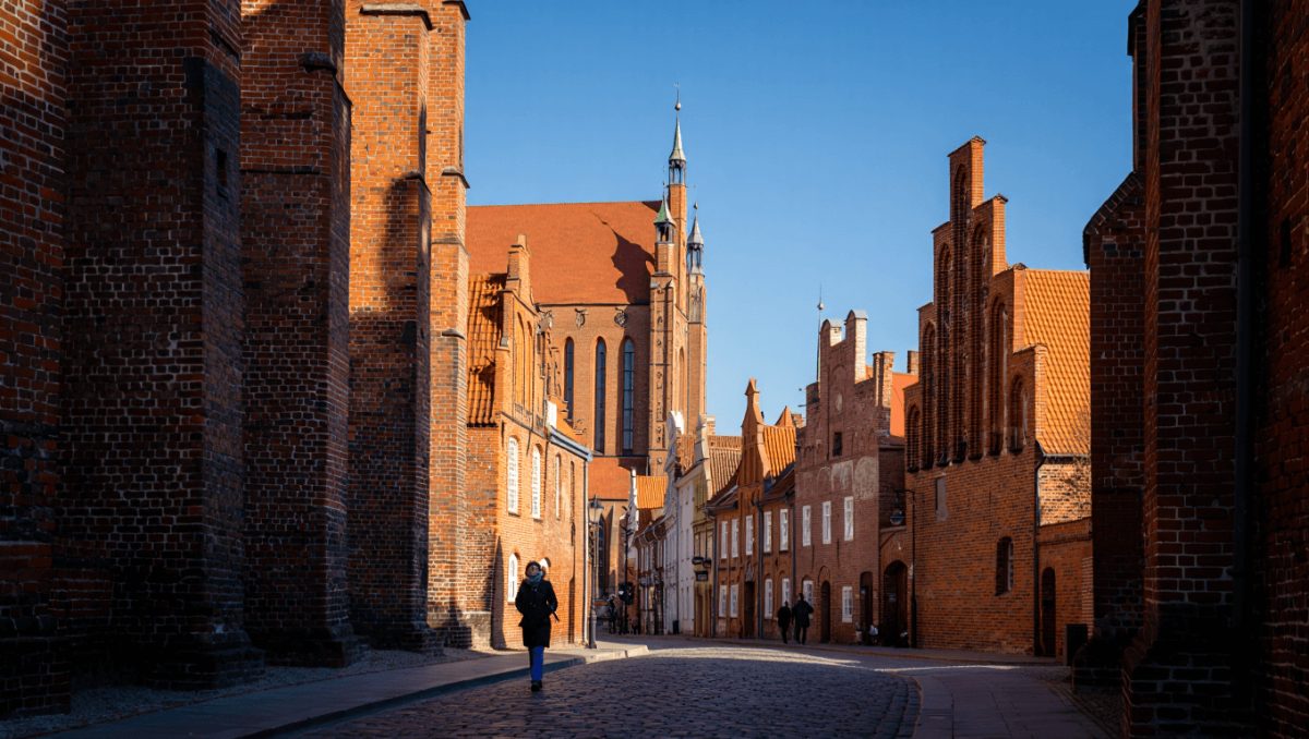 Aerial View Of Torun, Poland