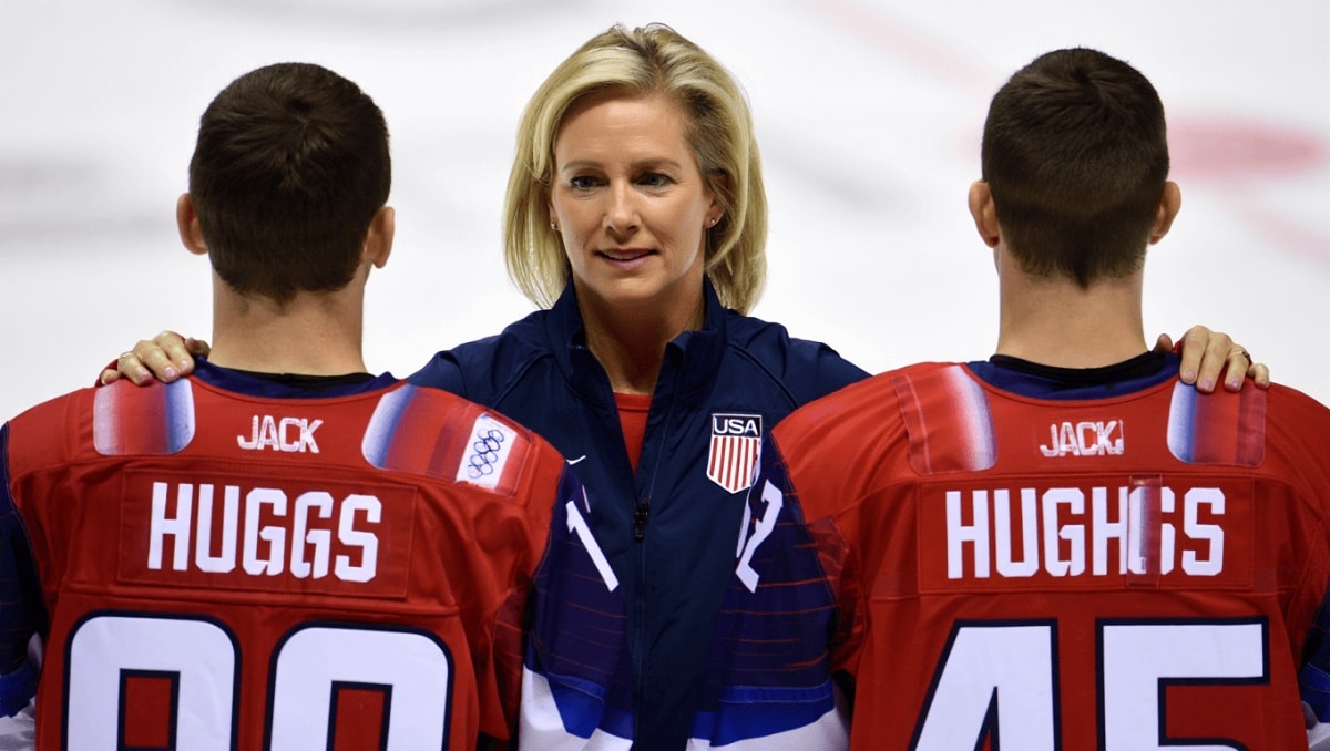 Meet Jack and Quinn Hughes, Team USA Hockey’s star brother duo with an Olympic coach Mom