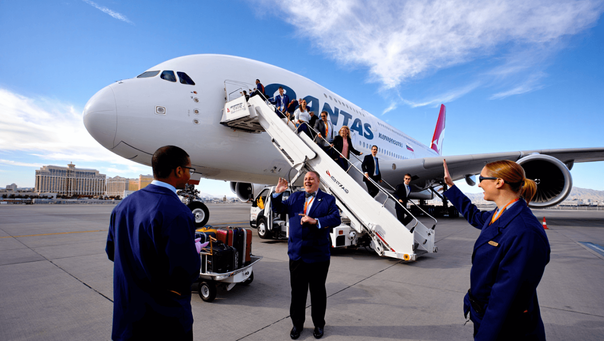 Las Vegas lands first-ever nonstop flight to Australia