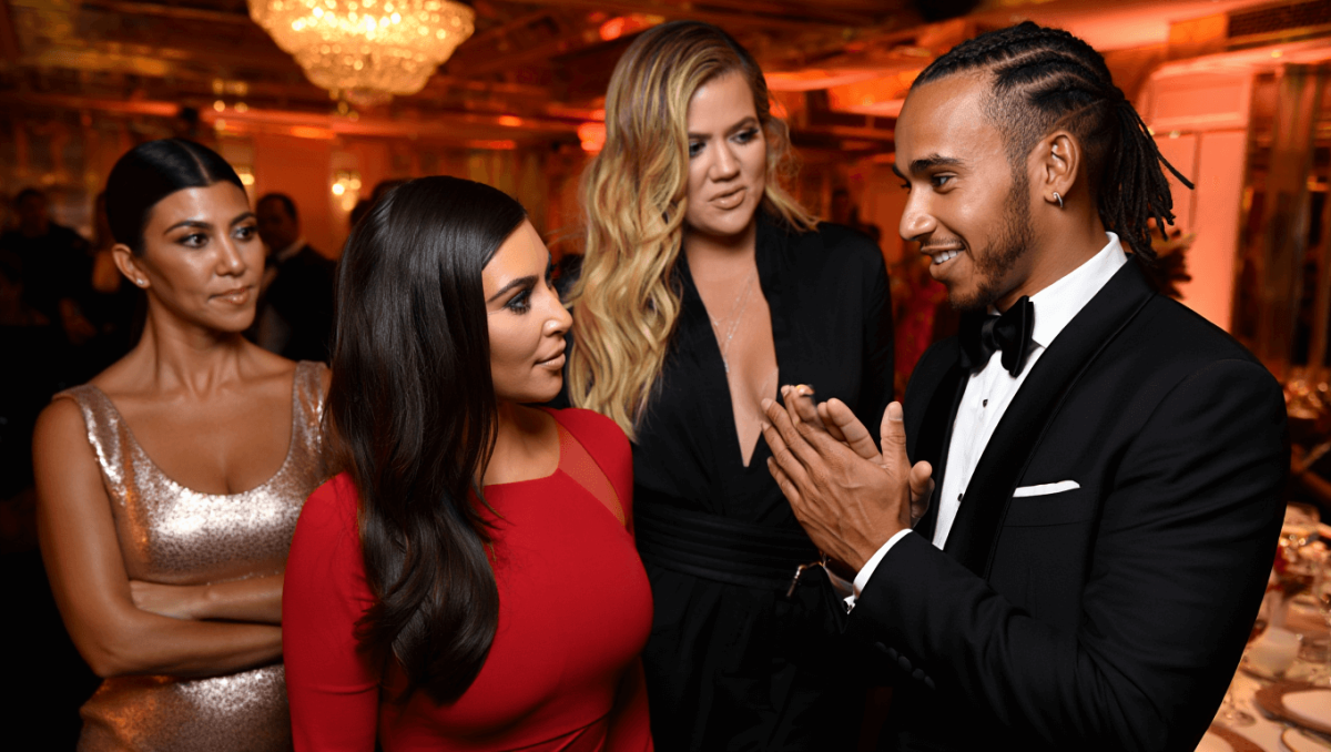
		Lewis Hamilton gets seal of approval from Kim Kardashian’s sisters as romance heats up	