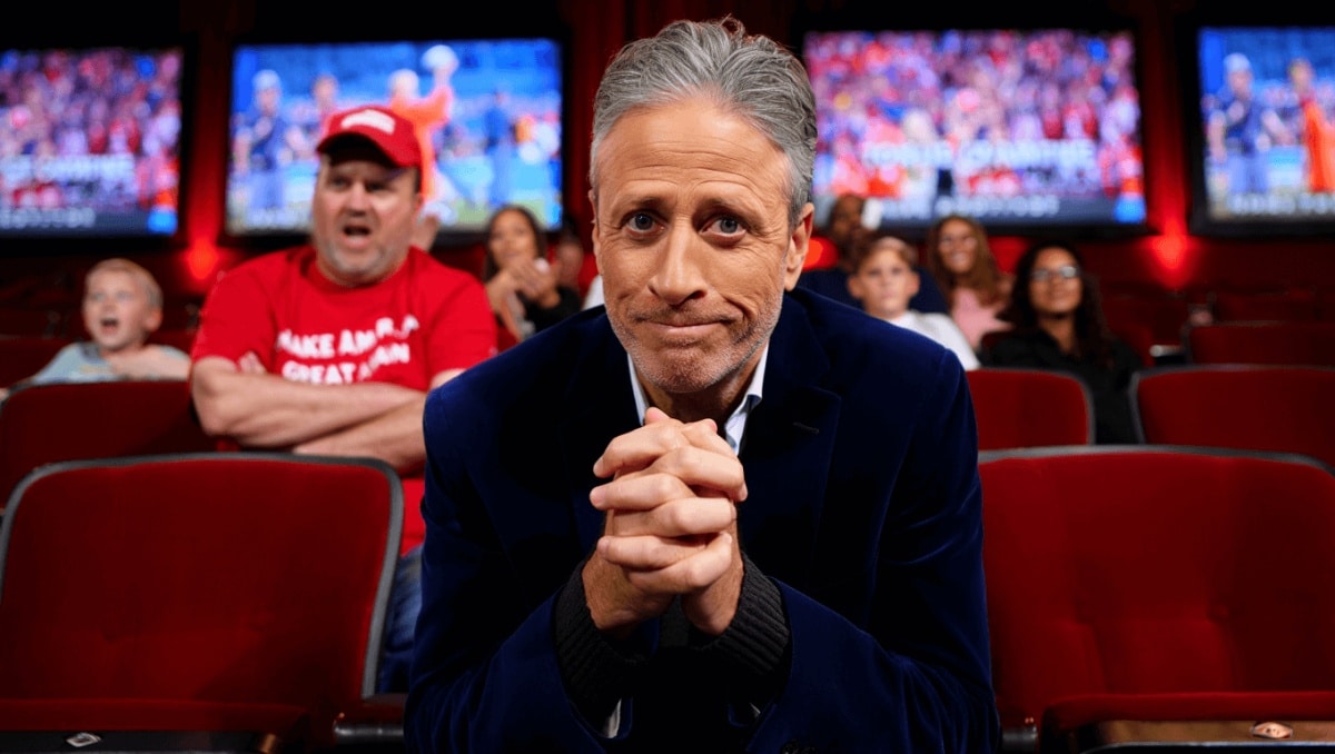 After MAGA Freaked Out Over The Super Bowl Halftime Show And An Olympian's Comments, Jon Stewart Had An Apt Response