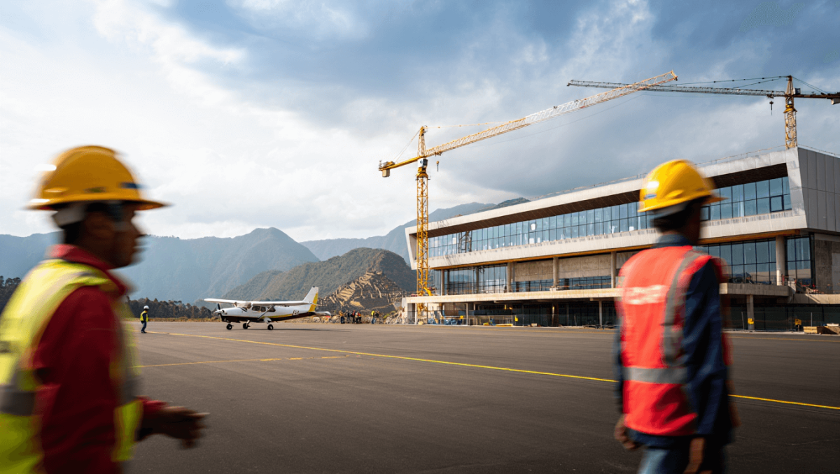 Tourist visiting Machu Picchu