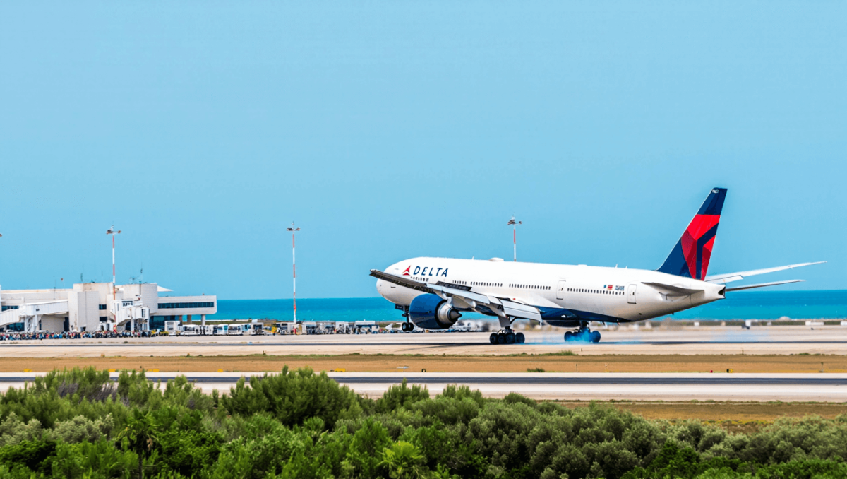 Aerial View Of La Pelosa Beach Near Stintino, Sardinia, Italy