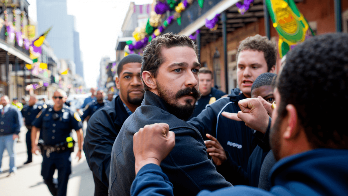New video shows Shia LaBeouf getting pummeled in New Orleans before his arrest