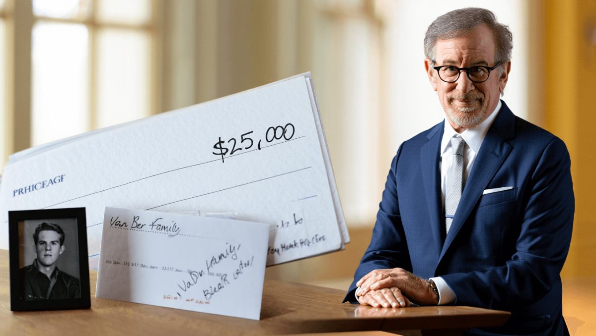 Steven Spielberg, Dawson Leery’s idol, donates $25K to James Van Der Beek’s family after actor’s death