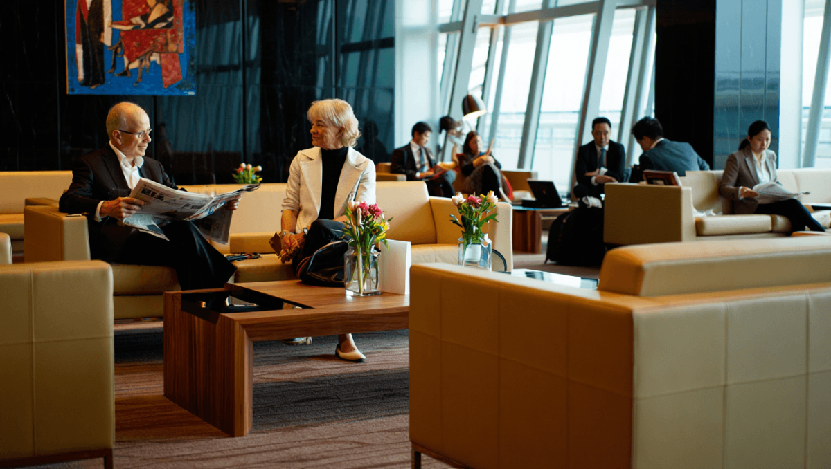 American Express lands in China with first airport lounge opening