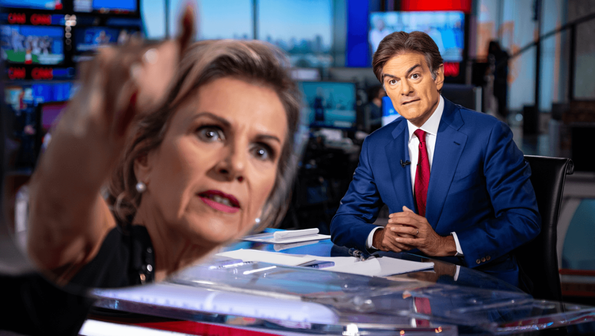 "Oh, Come On": This CNN Anchor Is Going Viral For Calling Bullsh*t On Dr. Oz's Vaccine Claim
