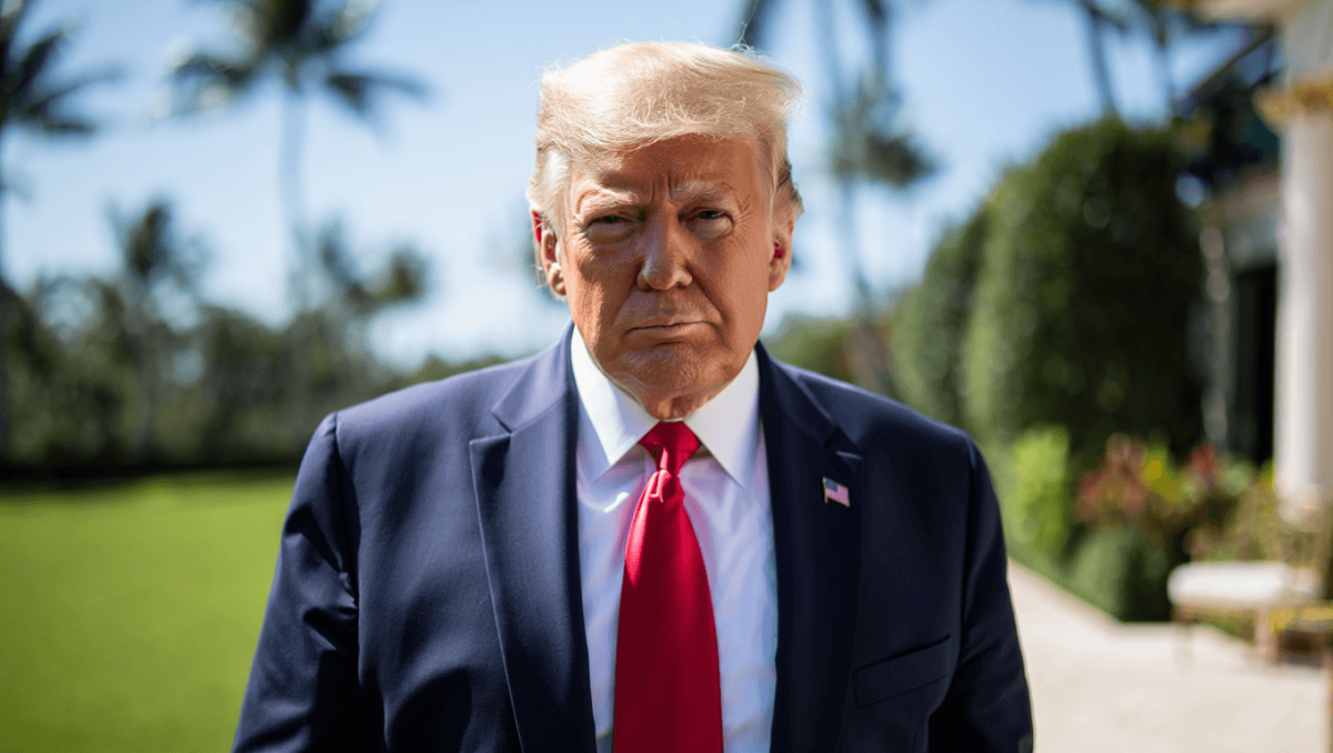 Donald Trump Apparently Didn't Wear Makeup To A Recent Mar-A-Lago Event, And Yeah, It's As Weird As You'd Think