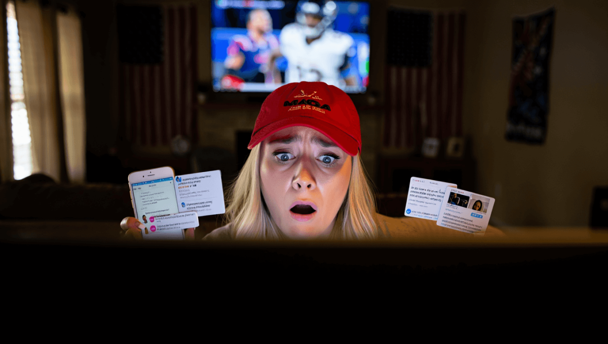 A MAGA Woman Made A Bunch Of Racist Super Bowl Posts, And The Internet Is DRAGGING Her