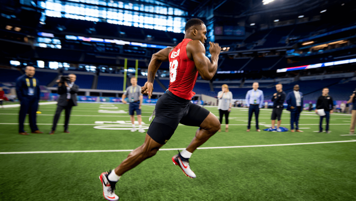 NFL Combine 40 times tracker: Who has the fastest 40-yard dash in 2026 draft? image