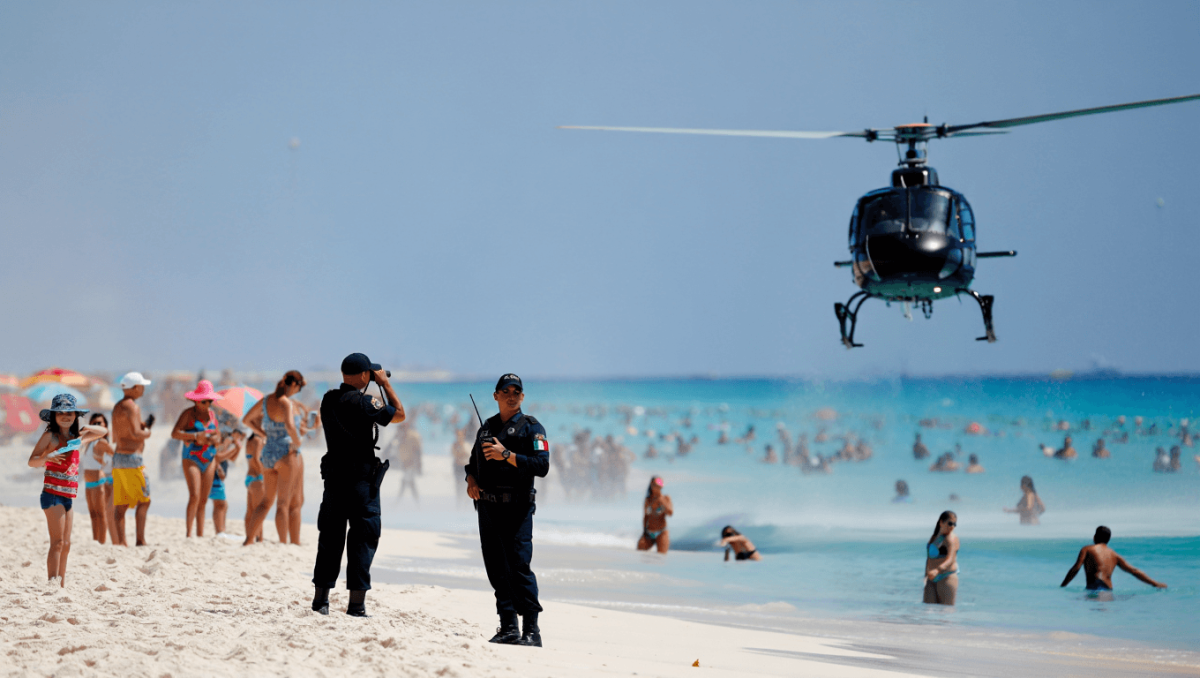 7,000 Security Personnel Deployed to Protect Cancun & Riviera Maya Tourists