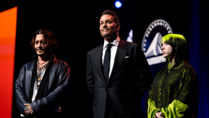 Paramount Chief David Ellison Makes His Promise to CinemaCon and Delivers Johnny Depp and Billie Eilish