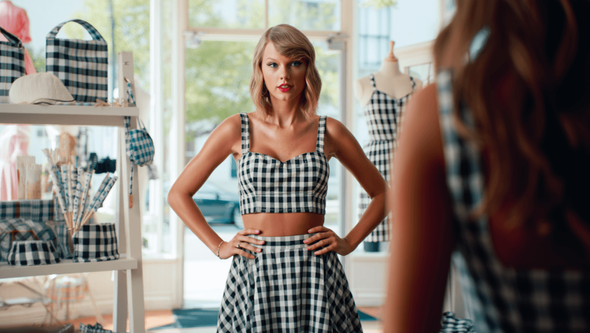 
		Taylor Swift’s viral gingham skirt set is finally back in stock	