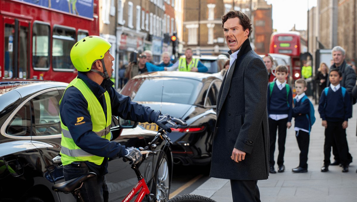 Biking Benedict Cumberbatch has heated, 10-minute ‘road rage’ fight with cyclist