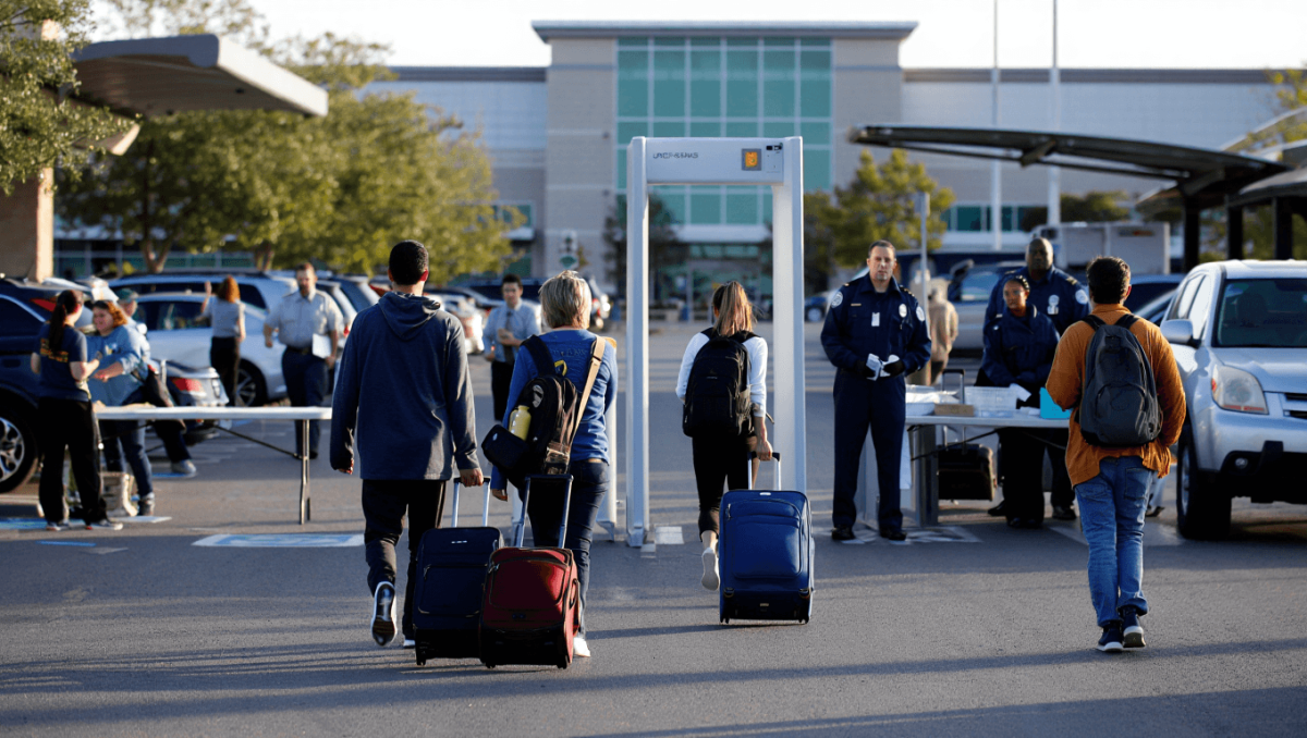Some flyers at Boston Logan airport can soon clear security in the suburbs