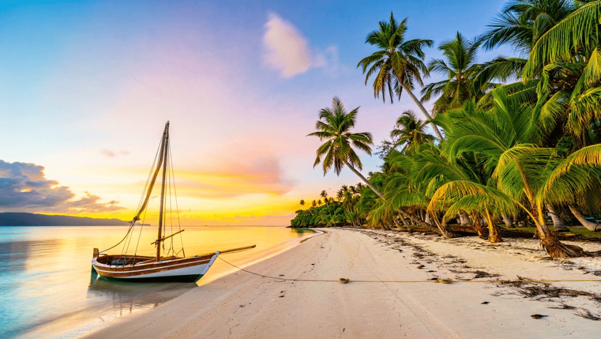Lush jungle and vibrant coastline of Trinidad & Tobago