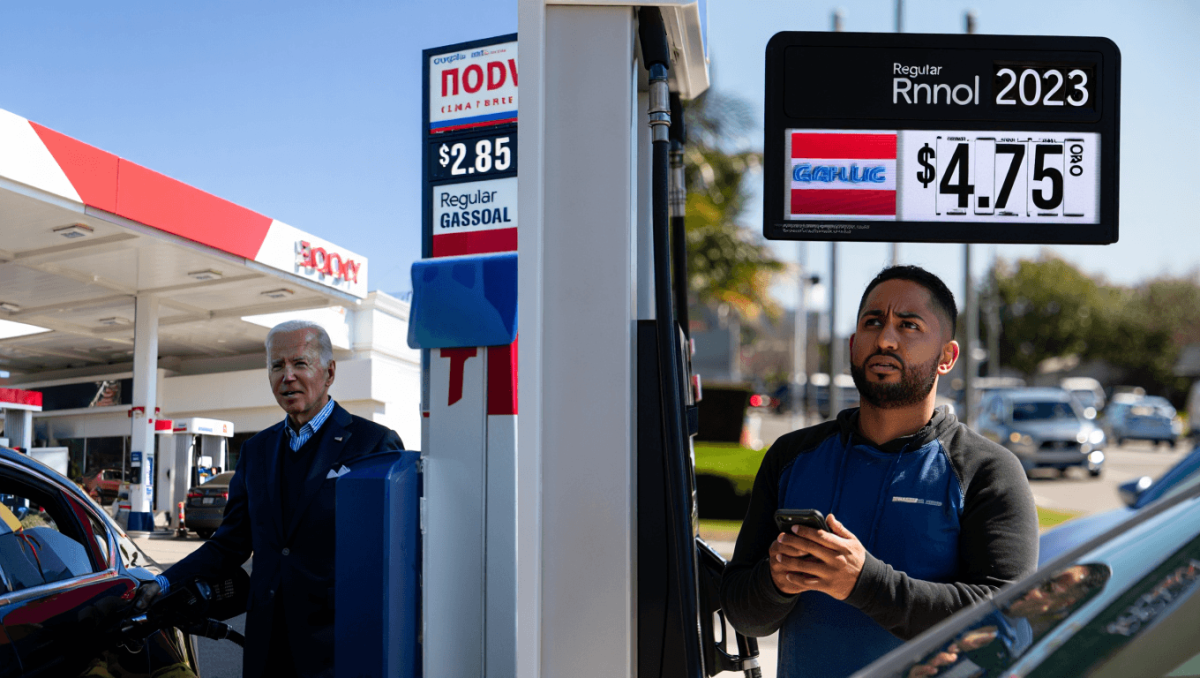 This TikToker Made A Video Comparing What Gas Prices Were Like When Biden Was In Office Versus Now, And My Jaw Just Dropped Through The Floor, To The Core Of The Earth, And Into Hell