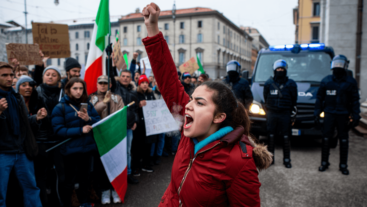 ICE May Be At The 2026 Olympics, And These Italian Protesters Are BEYOND P*ssed Off