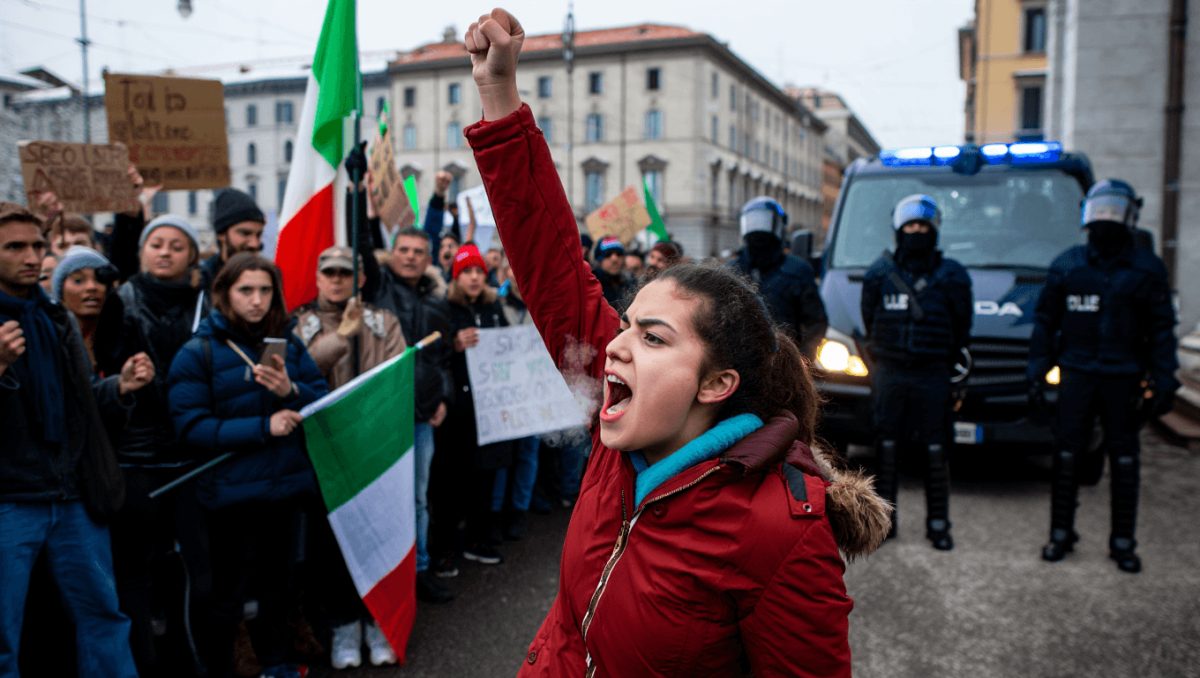ICE May Be At The 2026 Olympics, And These Italian Protesters Are BEYOND P*ssed Off